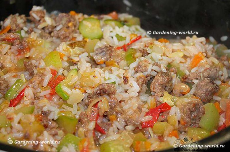 Овощное рагу с кабачками - рецепт полезного блюда